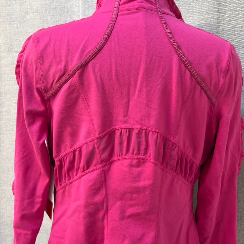 NEW Zella Workout Jacket, Red Berry M - Picture 11 of 16
